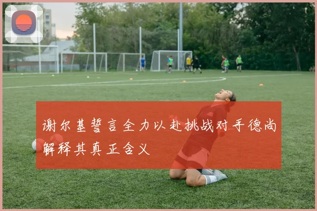 谢尔基誓言全力以赴挑战对手德尚解释其真正含义